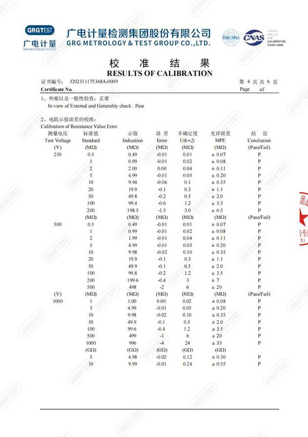 GM-5KV/10KV绝缘电阻测试仪